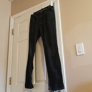 Mens black Hawk Jean's slim